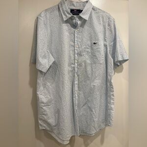 * Vineyard Vines slim fit Tucker Button Down cotton Shirt Large